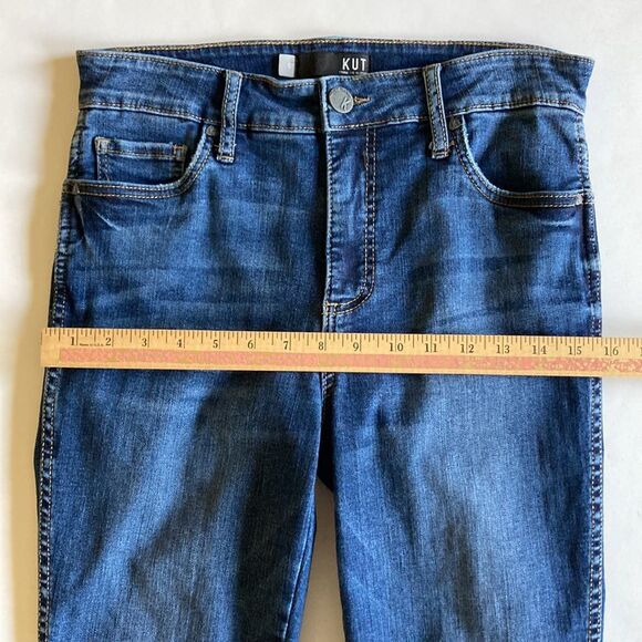 Kut From The Kloth Donna Fab Ab Ankle Skinny Size 6 - Picture 9 of 11